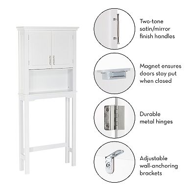 RiverRidge Home Somerset Spacesaver Floor Cabinet