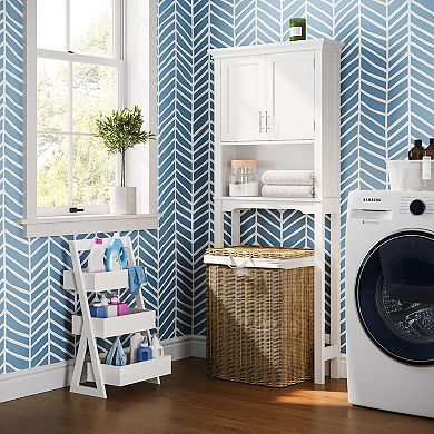 RiverRidge Home Somerset Spacesaver Floor Cabinet