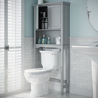 RiverRidge Home Somerset Spacesaver Floor Cabinet