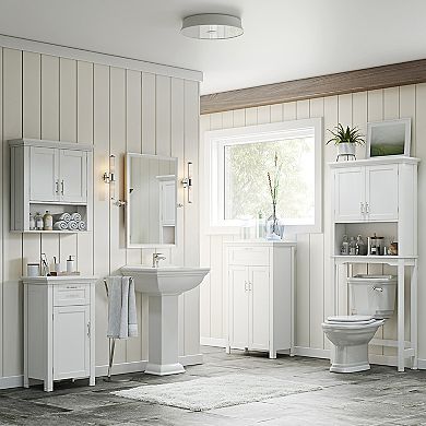 RiverRidge Home Somerset Spacesaver Floor Cabinet