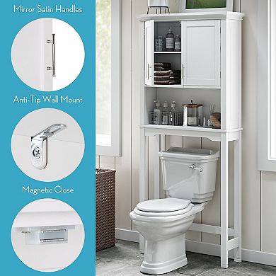 RiverRidge Home Somerset Spacesaver Floor Cabinet