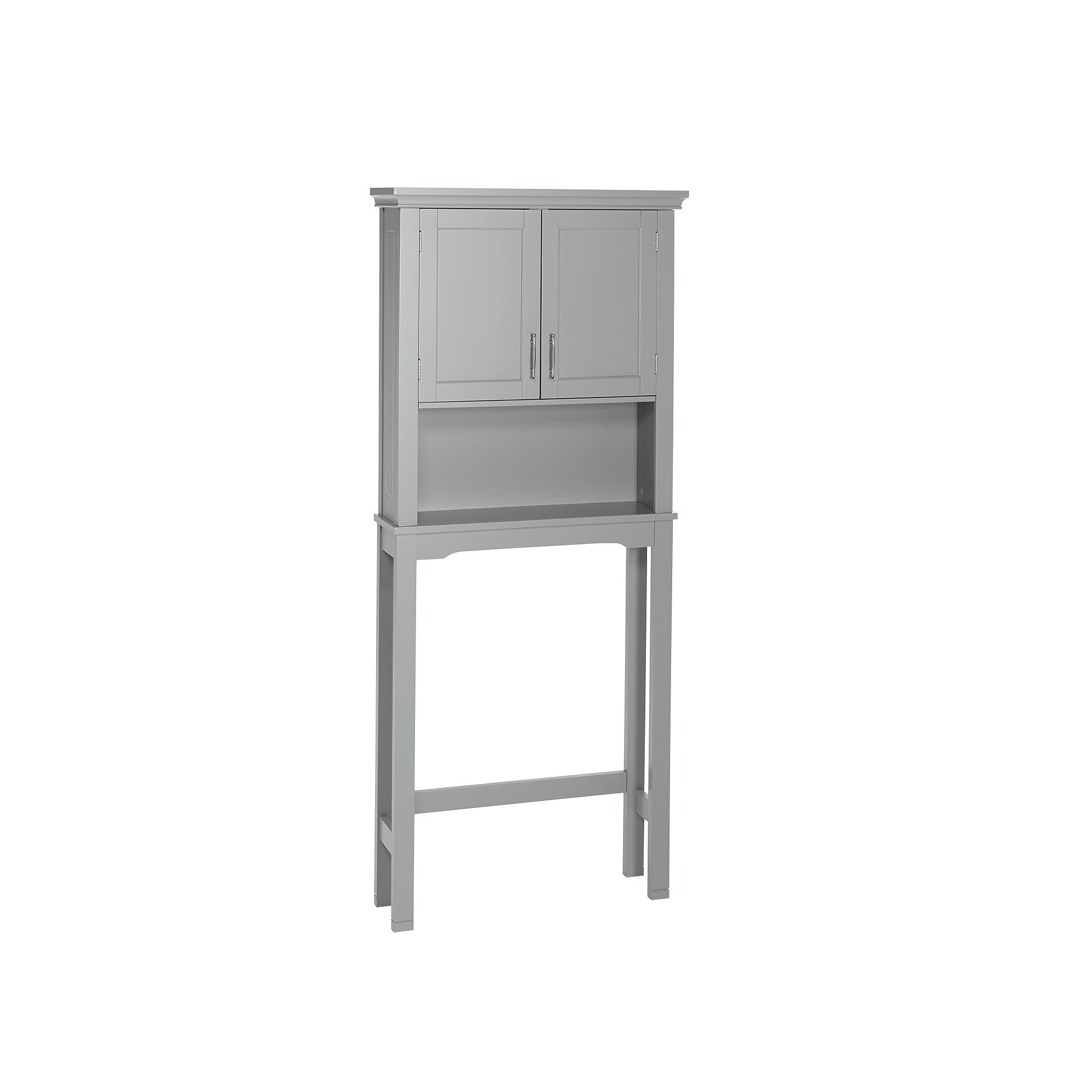 RiverRidge Home Somerset Spacesaver Floor Cabinet, Gray