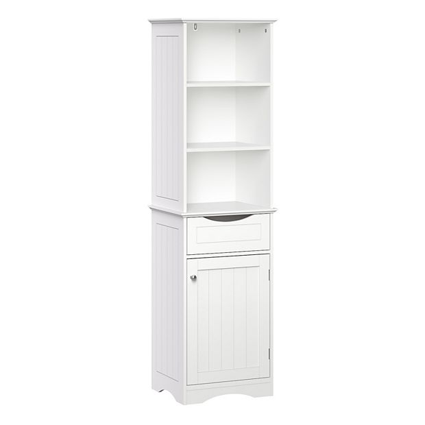 RiverRidge Home Ashland Tall Cabinet in Gray