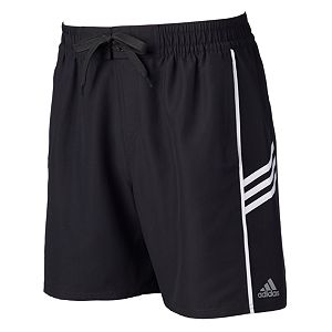 Men's adidas Colorblock Microfiber Volley Swim Trunks