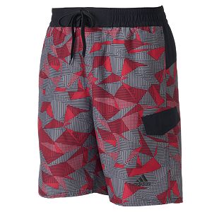 Men's adidas Sport Geo Microfiber Volley Swim Trunks