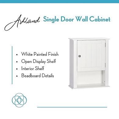 RiverRidge Home Ashland One Door Wall Cabinet