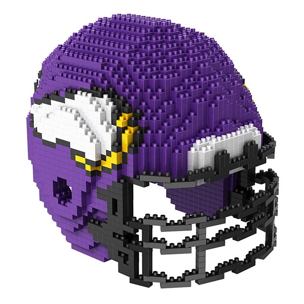 Forever Collectibles Minnesota Vikings 3D Helmet Puzzle - Purple