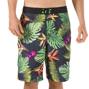 Men's Speedo Paradise Floral VaporPLUS Microfiber E-Board Shorts