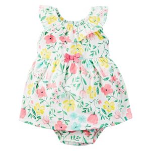 Baby Girl Carter's Floral Bodysuit Dress