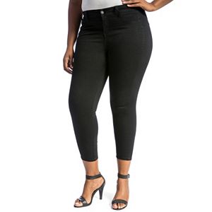 Juniors' Plus Size Crave Slimming Skinny Jeans