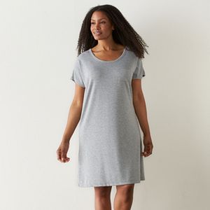 Plus Size SONOMA Goods for Life™ The Everyday French Terry Sleep Shirt