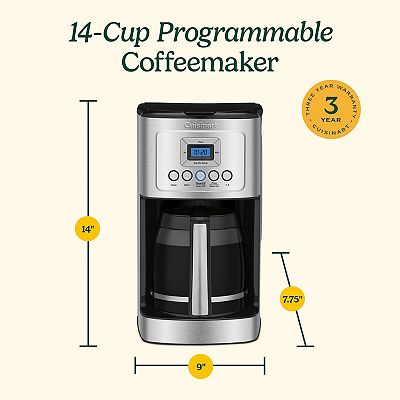 Cuisinart PerfecTemp 14-Cup Programmable Coffee Maker