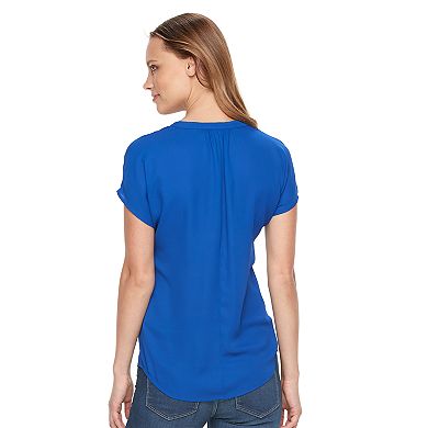 Women's Apt. 9® Dolman Crepe Blouse