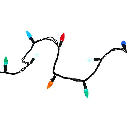 200 Light Multicolored LED Indoor / Outdoor Christmas Lights