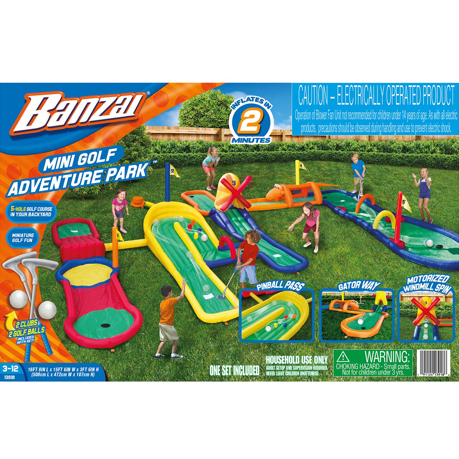 mini golf play set