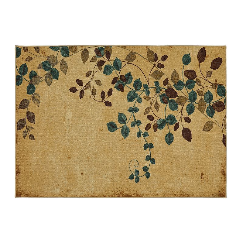 Mohawk Home Plum Vine Rug, Multicolor, 5X7 Ft