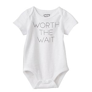 Baby Jumping Beans® Graphic Slubbed Bodysuit