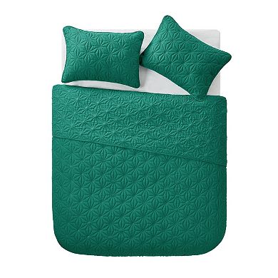 VCNY 3-piece Kaleidoscope Quilt Set