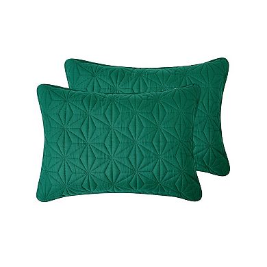 VCNY 3-piece Kaleidoscope Quilt Set
