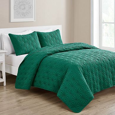 VCNY 3-piece Kaleidoscope Quilt Set