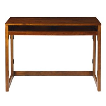 Casual Home Folding Desk with USB Port