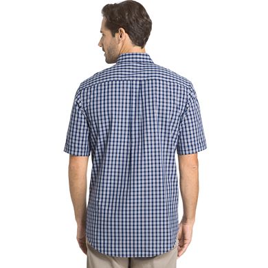 Men's Arrow Hamilton Classic-Fit Plaid Poplin Button-Down Shirt