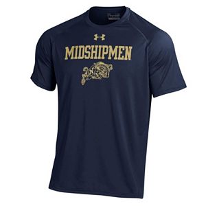 Men's Under Armour Navy Midshipmen Tech Tee