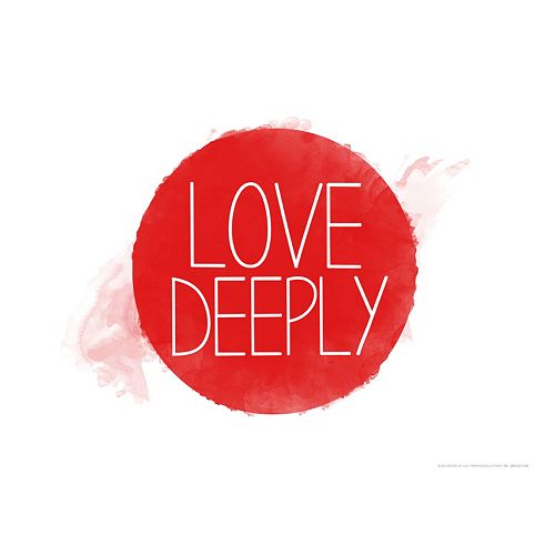 Art.com Love Deeply Wall Art Print