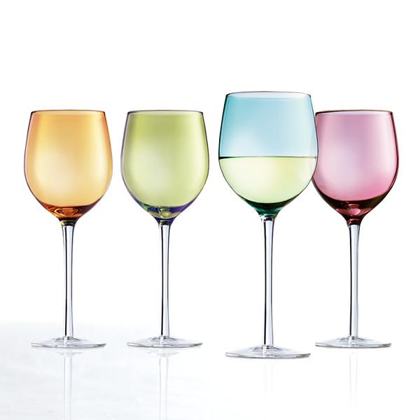 Food Network™ Modesto 4-pc. Stemless White Wine Glass Set