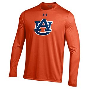 Men's Under Armour Auburn Tigers Tech Long-Sleeve Tee