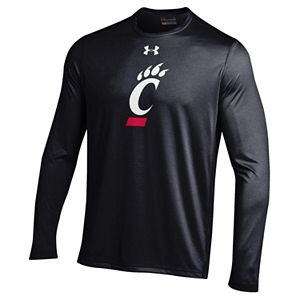 Men's Under Armour Cincinnati Bearcats Tech Long-Sleeve Tee