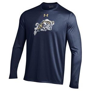 Men's Under Armour Navy Midshipmen Tech Long-Sleeve Tee