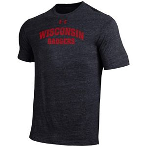 Men's Under Armour Wisconsin Badgers Triblend Tee