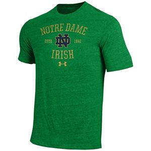 Men's Under Armour Notre Dame Fighting Irish Triblend Tee