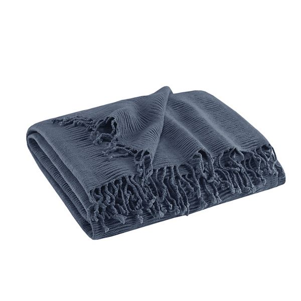INK+IVY Reeve Ruched Throw