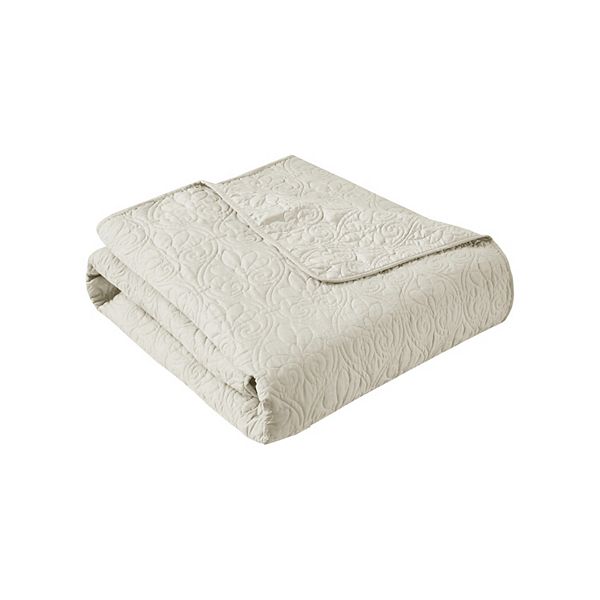 Madison Park Mansfield Oversized Quilted Throw Blanket