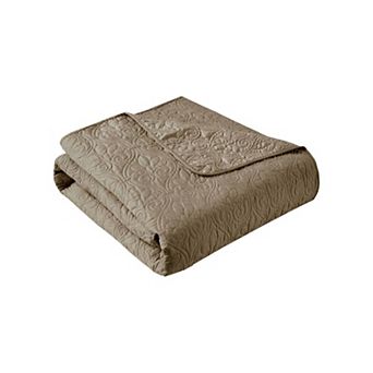 Madison Park Mansfield Oversized Quilted Throw Blanket
