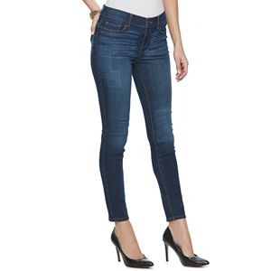 Women's Juicy Couture Shadow Patch Skinny Jeans