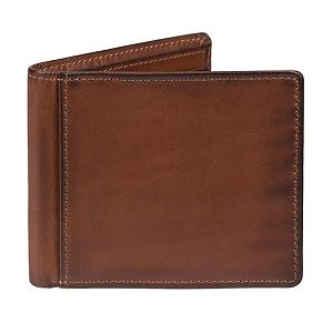 Men's Lee RFID-Blocking Burnished Leather Wallet