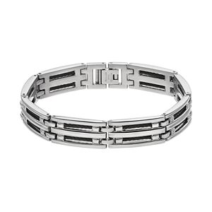 1913 Men's Stainless Steel Cable Bracelet
