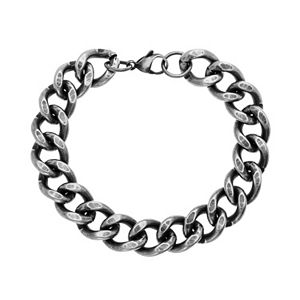 1913 Men's Stainless Steel Curb Chain Bracelet