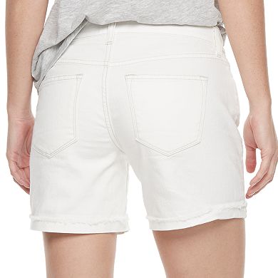 Women's Sonoma Goods For Life® White Jean Shorts