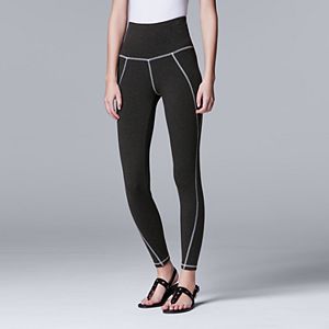 Simply Vera Vera Wang Solid Front Seam Leggings