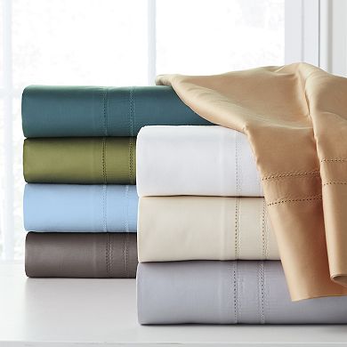 Pointehaven 4-piece 620 Thread Count Cotton Sheet Set