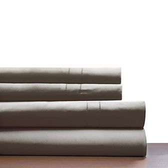 Pointehaven 620 Thread Count Cotton Sateen Sheet Set or Pillowcase Pair