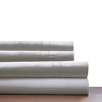 Pointehaven 620 Thread Count Cotton Sateen Sheet Set or Pillowcase Pair