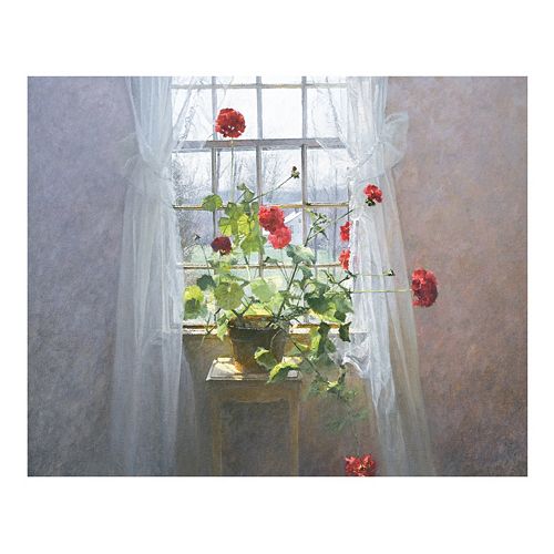 Art.com Red Geraniums Wall Art Print