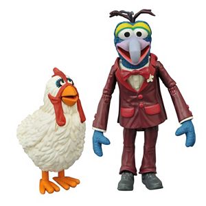 Muppets Select Series 1 Gonzo & Camilla Action Figure Set by Diamond Select Toys