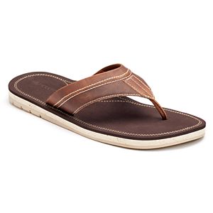 Men's Dockers Elevated Stitched Flip-Flops