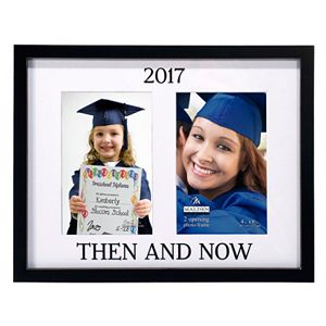 Malden ''Then And Now'' 2-Opening 4'' x 6'' Frame